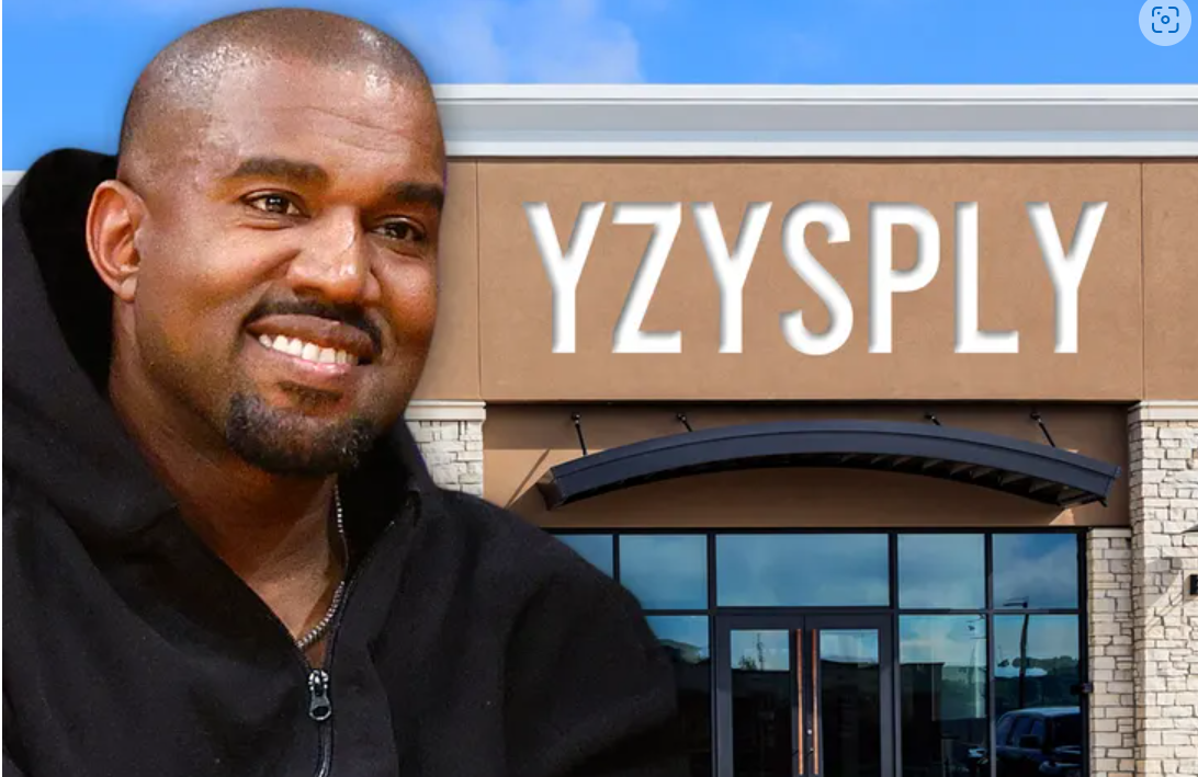 Kanye West files trademark to open YZYSPLY retail stores