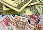 Euro and U.S. dollar have equal value for first time in 20 years