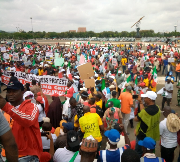 NLC takes protest to National Assembly