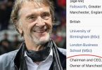 Eager fans tweak Sir Jim Ratcliffe