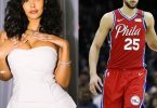 British presenter Maya Jama and NBA star Ben Simmons