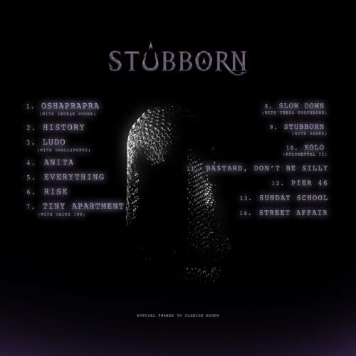 Victony Stubborn Tracklist